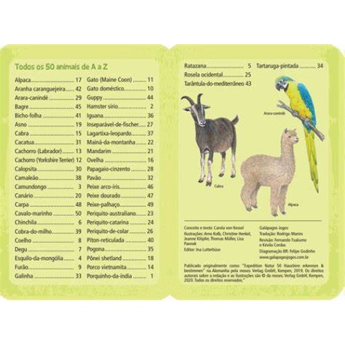 50 Bichos de Estimação - Expedição da Natureza