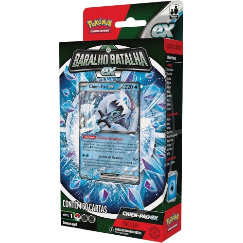 Baralho de Batalha Pókemon EX - Chien Pao EX