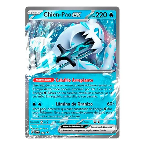 Baralho de Batalha Pókemon EX - Chien Pao EX