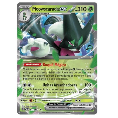 Baralho de Batalha Pokémon EX Deluxe -Meowscarada EX