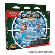 Baralho de Batalha Pokémon EX Deluxe -Quaquaval EX Baralho de Batalha Pokémon EX Deluxe -Quaquaval EX