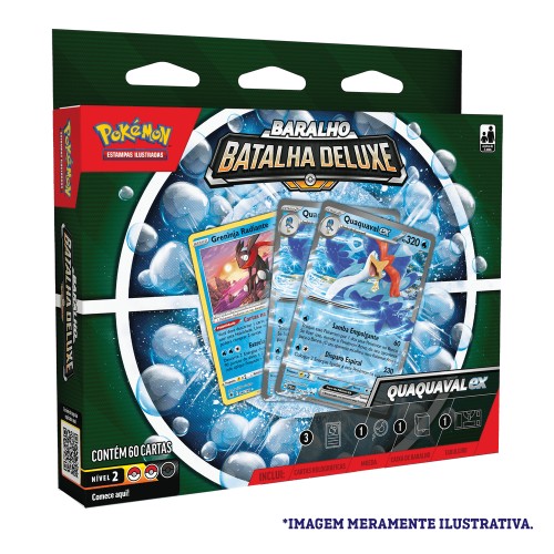 Baralho de Batalha Pokémon EX Deluxe -Quaquaval EX
