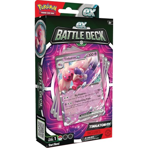 Baralho de Batalha Pókemon EX - Tinkaton EX