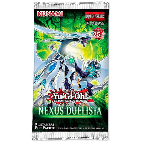 Booster Avulso Yu-Gi-Oh! Nexus Duelista - 1a. Edição em Português