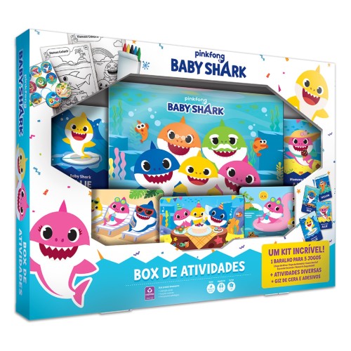 Box de Atividades Baby Shark