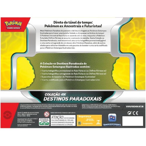 Box Destinos Paradoxais - Raio Furia EX