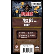 Bucaneiros 50 Sleeves Compatível com Coup 70 x 120 Bucaneiros 50 Sleeves Compatível com Coup 70 x 120