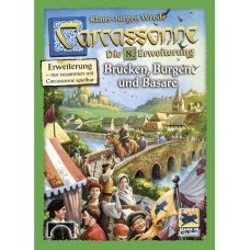 Carcassonne: Expansão 8 - Mercados e Pontes Carcassonne: Expansão 8 - Mercados e Pontes
