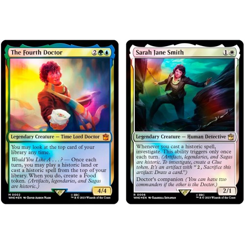 Commander Deck Doctor Who: Blast From The Past - The Fourth Doctor EN