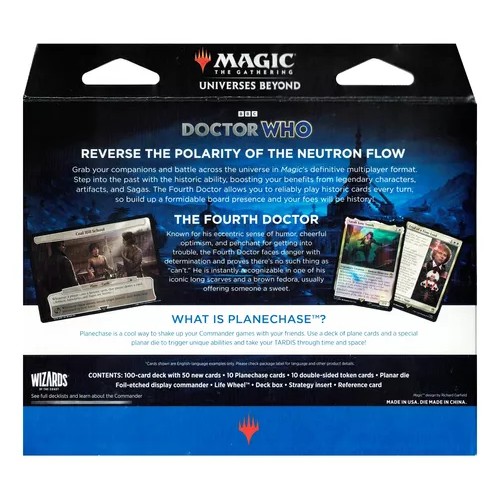 Commander Deck Doctor Who: Blast From The Past - The Fourth Doctor EN