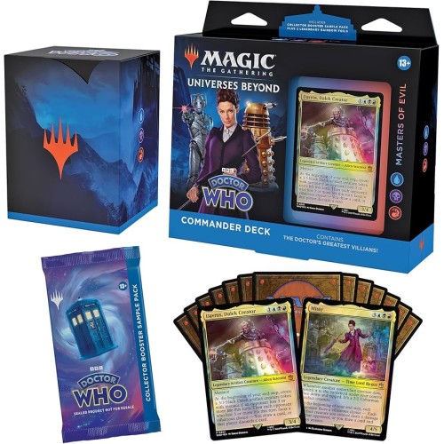 Commander Deck Doctor Who: Masters Of Evil - Davros, Dalek Creator EN