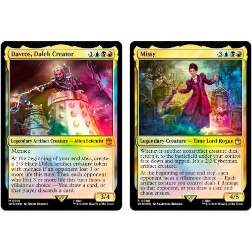 Commander Deck Doctor Who: Masters Of Evil - Davros, Dalek Creator EN