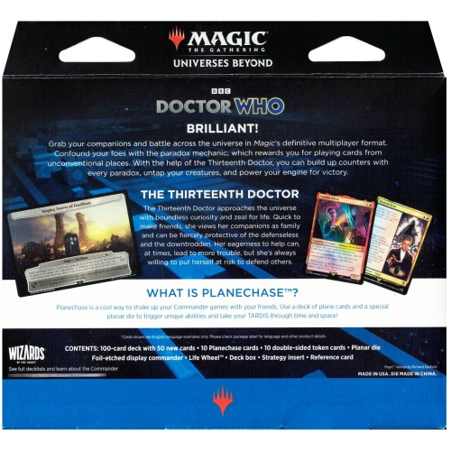 Commander Deck Doctor Who: Paradox Power - The Thirteenth Doctor EN