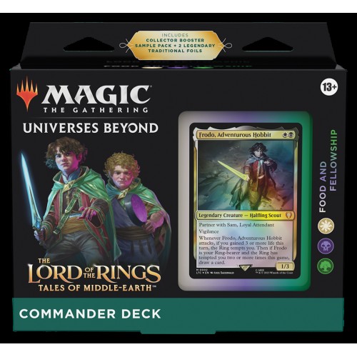 Commander Deck Food And Fellowship - Lord Of The Rings: Tales of Middle-Earth