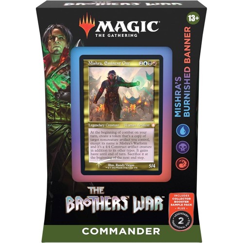 Commander Deck The Brothers' War Mishra's Burnished Banner