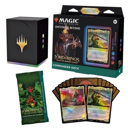 Commander Deck The Hosts of Mordor - Lord Of The Rings: Tales of Middle-Earth