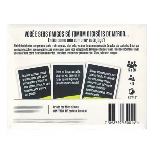 Decisões de Merda