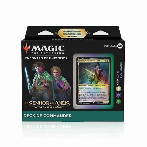 Deck de Commander Comida e Sociedade - O Senhor dos Anéis: Contos da Terra Média