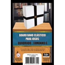 Elástico para Caixas Quadrado - tamanho G - Bucaneiros Elástico para Caixas Quadrado - tamanho G - Bucaneiros