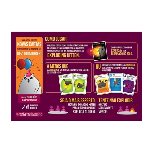 Exploding Kittens: Para a Galera