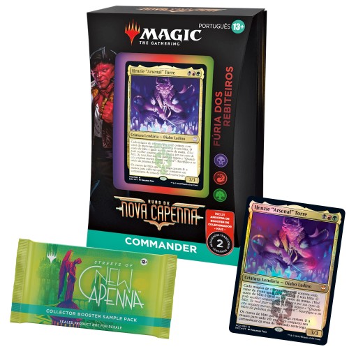 Fúria dos Rebiteiros (Henzie) - Deck Commander Ruas de Nova Capenna
