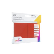 Gamegenic Prime Sleeves Red