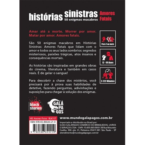 Histórias Sinistras: Amores Fatais