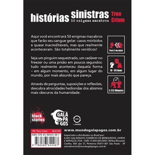 Histórias Sinistras: True Crime