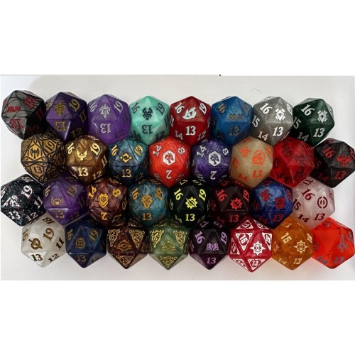 Magic Dice Spindown Life Counter M21 White