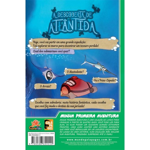 Minha Primeira Aventura: A Descoberta de Atlântida