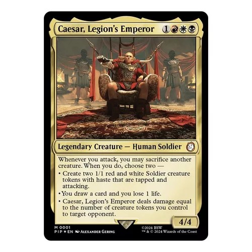 MTG (EN) FALLOUT - COMMANDER HAIL, CEASER