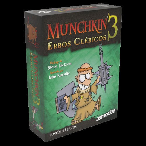 Munchkin 3: Erros Cléricos