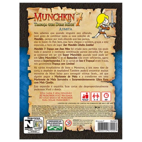 Munchkin 7: Trapaça com Duas Mãos