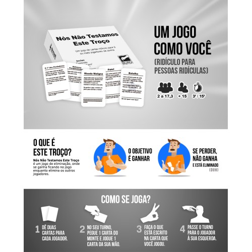 Nós Não Testamos Este Troço