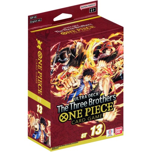 One Piece CCG: Ultra Deck The Three Brothers (ST-13)