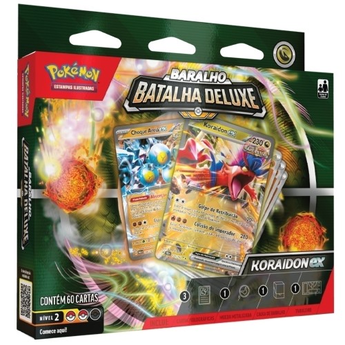 Pokémon Deck de Batalha Deluxe Koraidon EX