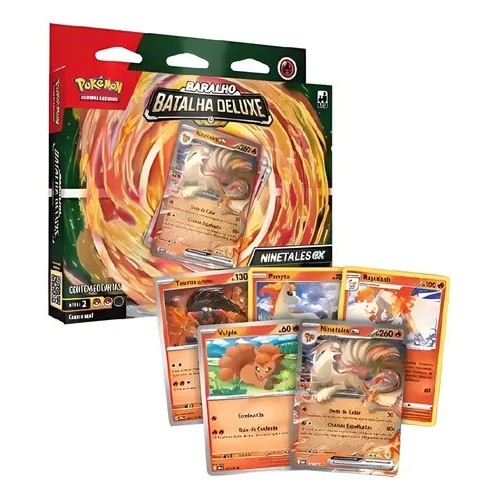 Pokémon Deck de Batalha Deluxe o2 - Ninetales