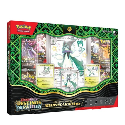 Pokémon EV4.5 Box Iniciais de Paldea EX - Meowscarada EX