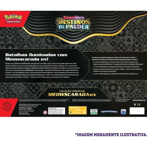 Pokémon EV4.5 Box Iniciais de Paldea EX - Meowscarada EX