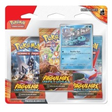 Pokémon EV8 Blister Triplo Fagulhas Impetuosas - Wooper