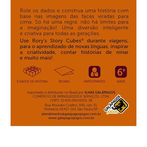 Rory's Story Cubes: Origens