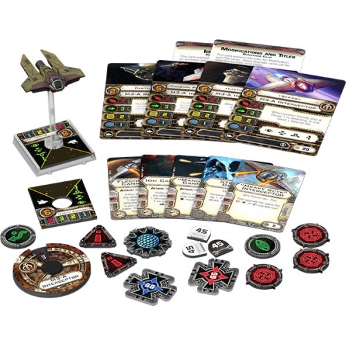 Star Wars: X-wing Miniatures Game – M3-A Interceptor Expansion Pack
