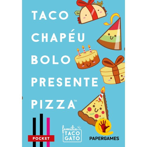 Taco Chapéu Bolo Presente Pizza (Família Taco Gato)