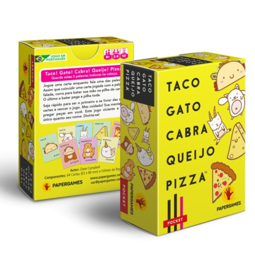Taco Gato Cabra Queijo Pizza