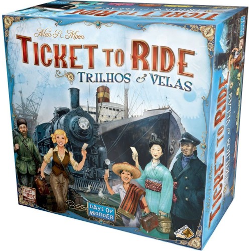 Ticket to Ride: Trilhos e Velas