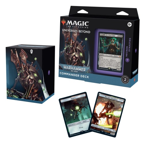 Warhammer 40.000 Commander Deck Necron Dynasties EN