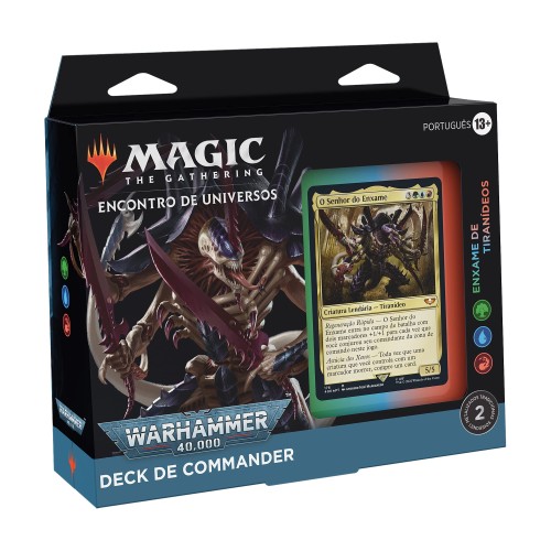 Warhammer 40.000 Deck de Commander Enxame Tiranídeo  PT