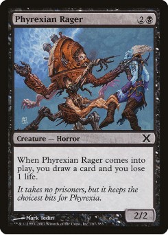 Raivoso Phyrexiano