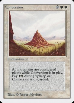 Conversion