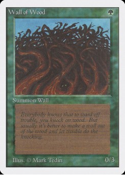 Wall of Wood